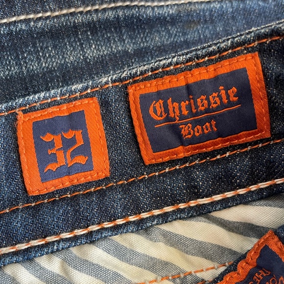 ROCK REVIVAL CHRISSIE BOOT JEANS SZ 32 - Picture 7 of 15